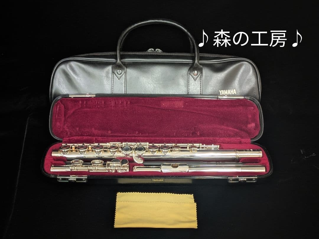 中古フルート専門店‼️部活応援‼️銀メッキヤマハフルートYFL211SⅡ Eメカ