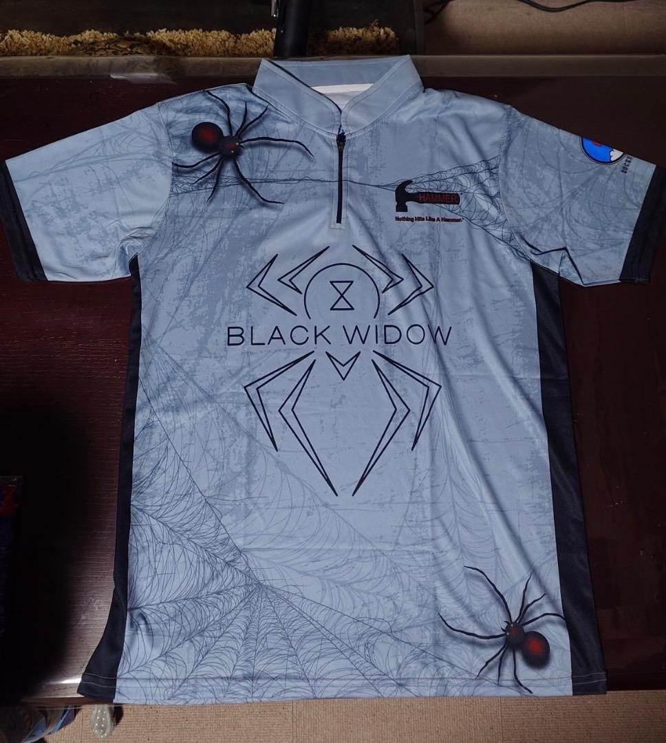 Hammer BLACK WIDOW　ブラックウィドー　ボウリングウェア グレー