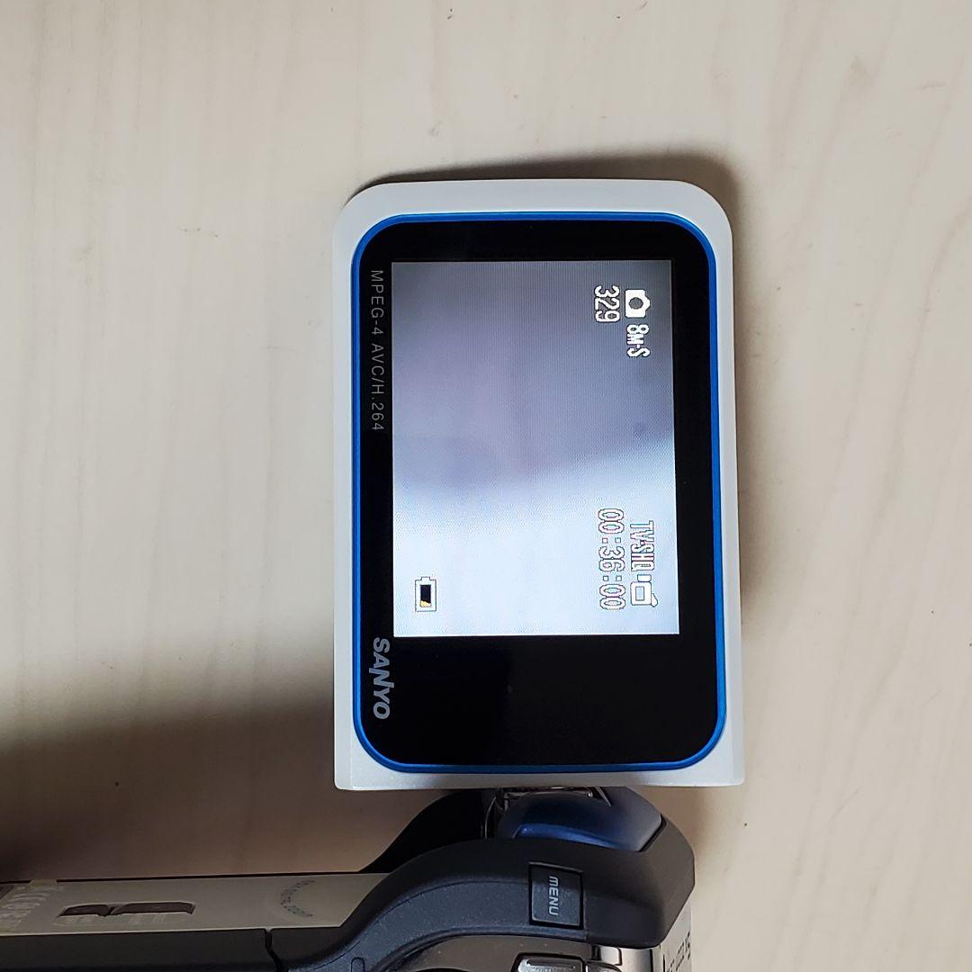 希少 外箱、純正ケース付 SANYO Xacti DMX-CA8 ブルー