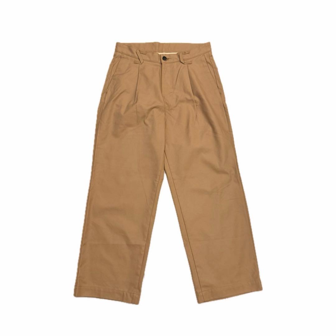 パンツ simply complicated LOOSE FIT CHINO BEIGE