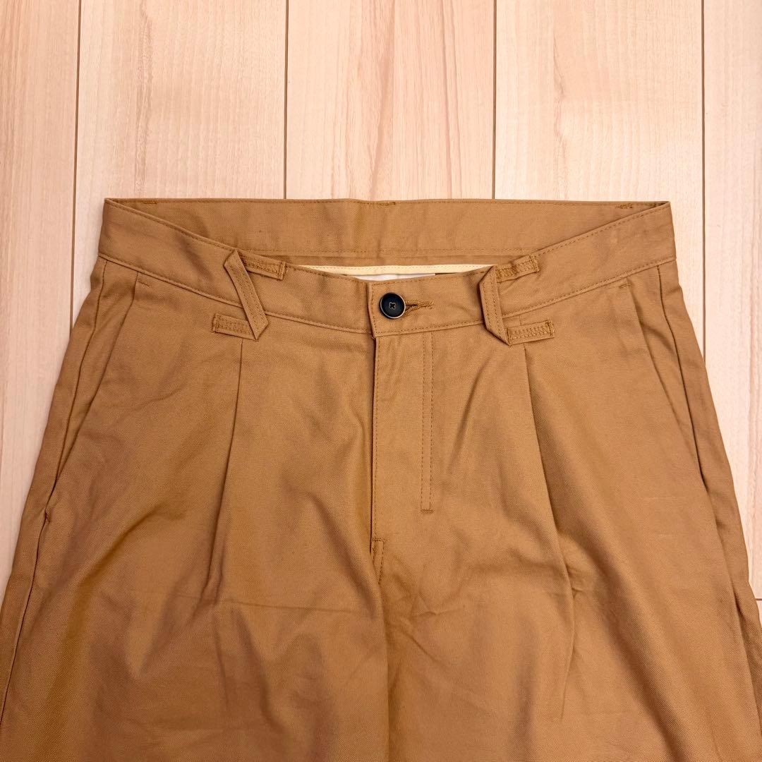 パンツ simply complicated LOOSE FIT CHINO BEIGE