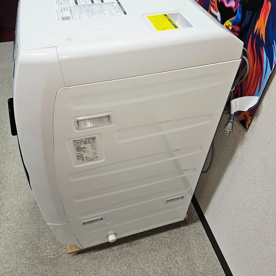 5 SHARP ドラム式洗濯機 本体 乾燥機能付きSHARP ES-S7D WL