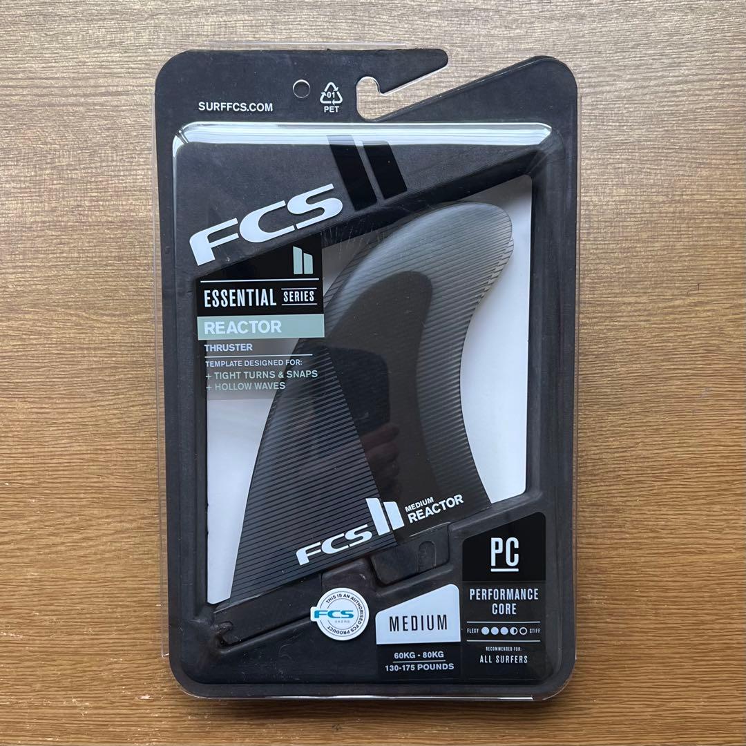 FCS2 FCS リアクター M トライフィン パフォーマンスコア チャコール