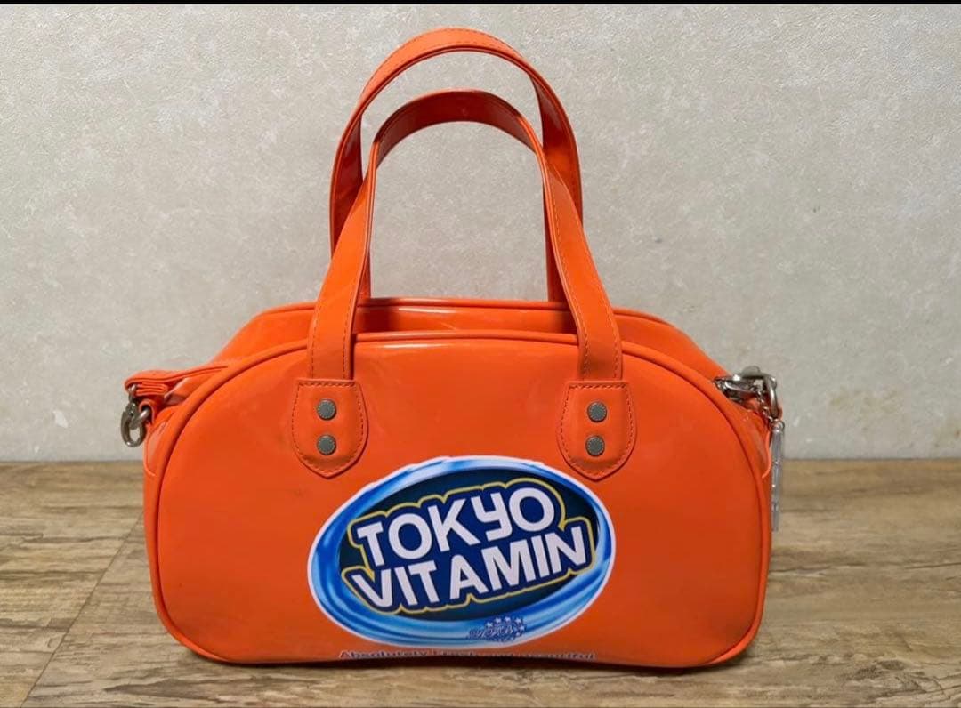 希少品Afb × TOKYO VITAMIN ボストンバッグ　ストラップ付き