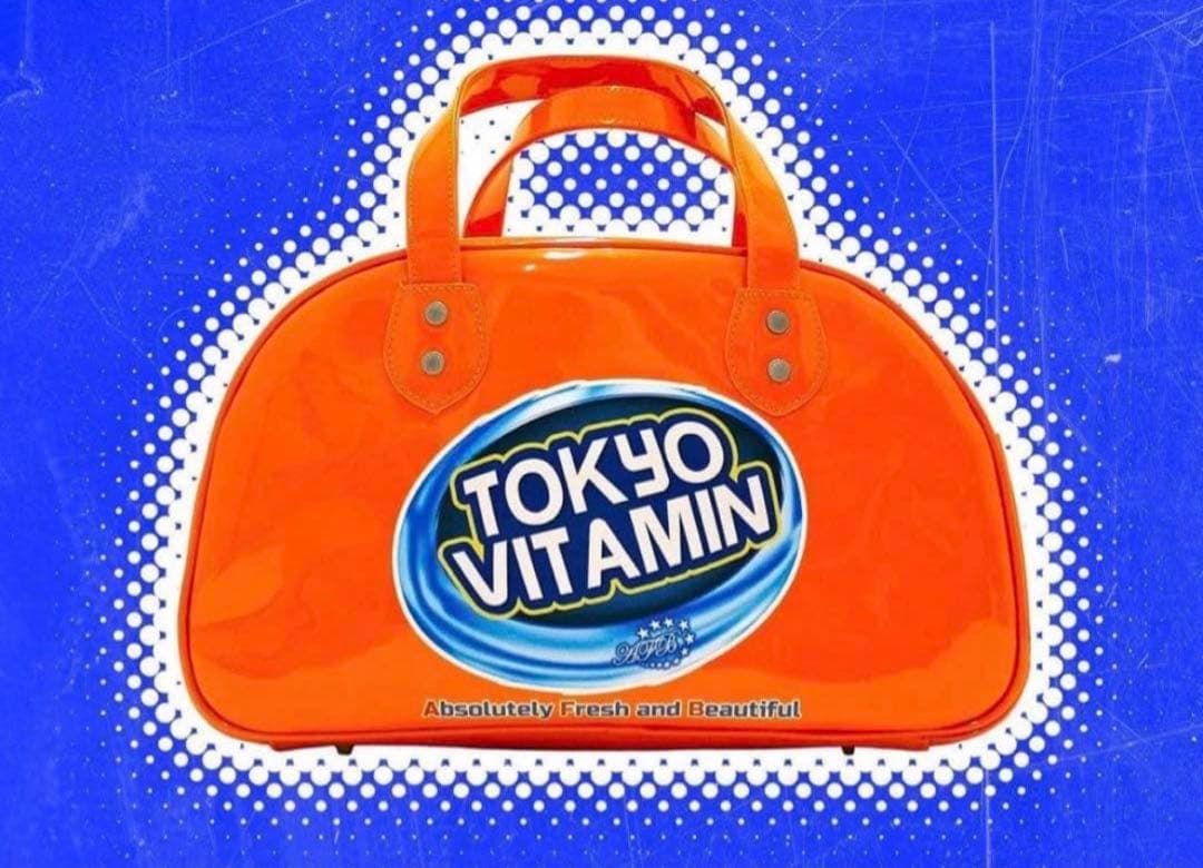希少品Afb × TOKYO VITAMIN ボストンバッグ　ストラップ付き