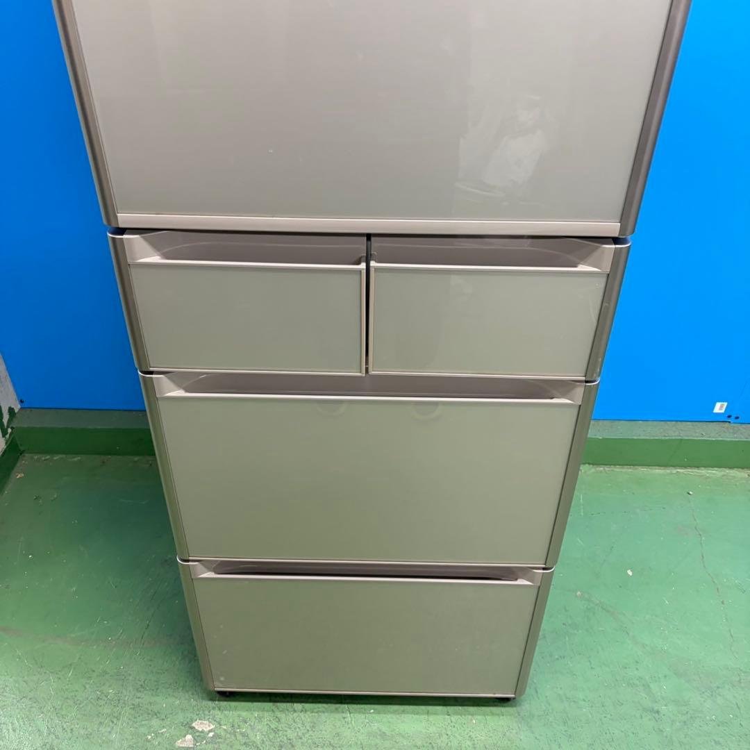 704 鏡面　大型冷蔵庫　400L強　極美品　自動製氷機　5ドア　半年保証　格安