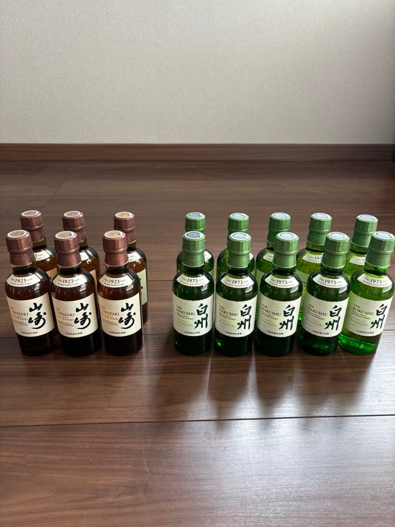 サントリー　山崎　白州　180ml 16本セット