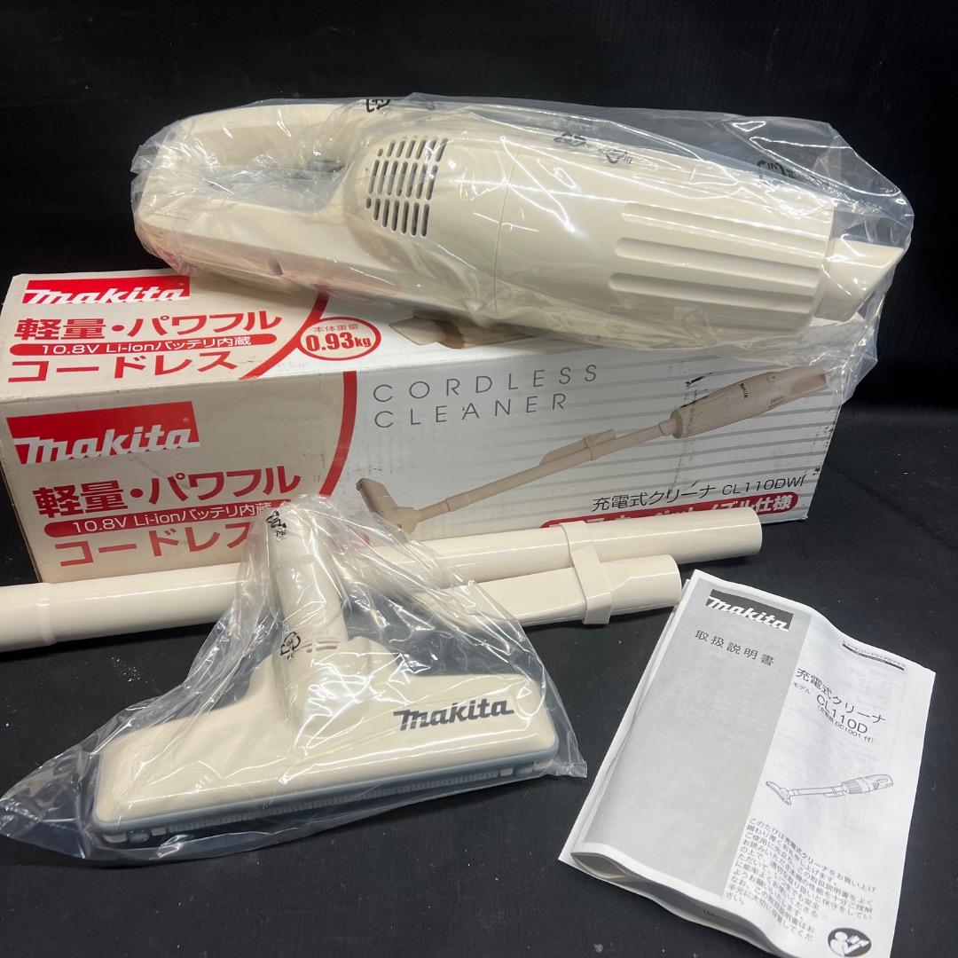 〇Da左1081 未使用 マキタ 充電式クリーナ CL110D