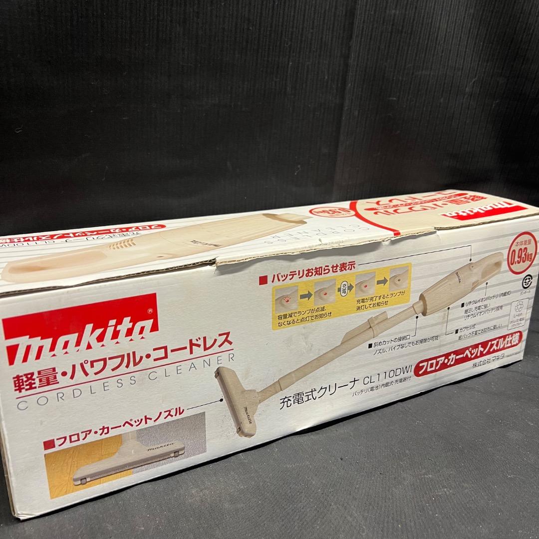 〇Da左1081 未使用 マキタ 充電式クリーナ CL110D