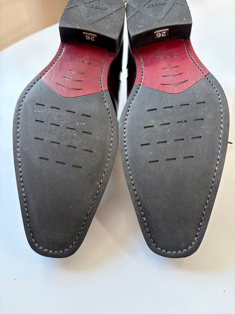 REGALストレートチップ内羽 フォーマルビジネスシューズ26cm 超美品❗️