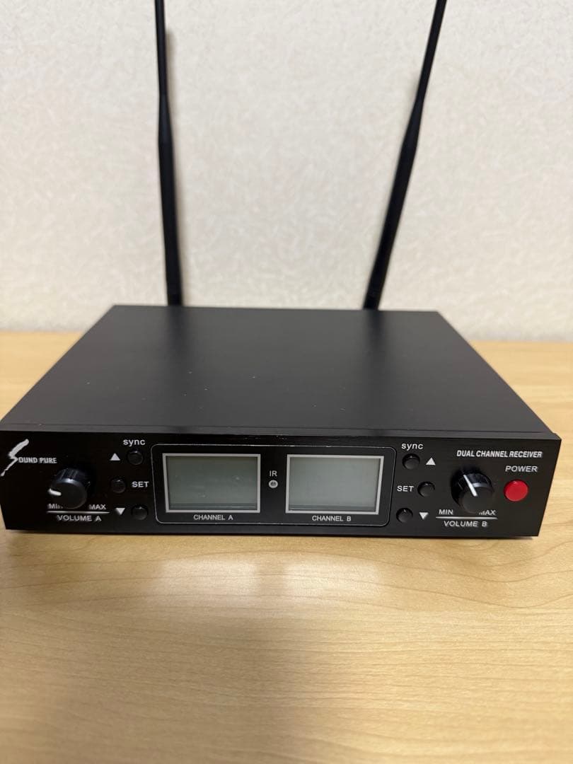 SP-WH01/8022eサウンドピュア　ワイヤレスマイク　受信機　付属品