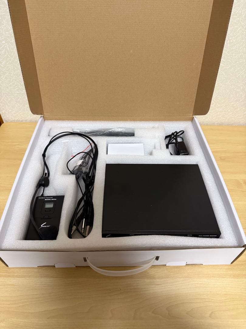 SP-WH01/8022eサウンドピュア　ワイヤレスマイク　受信機　付属品