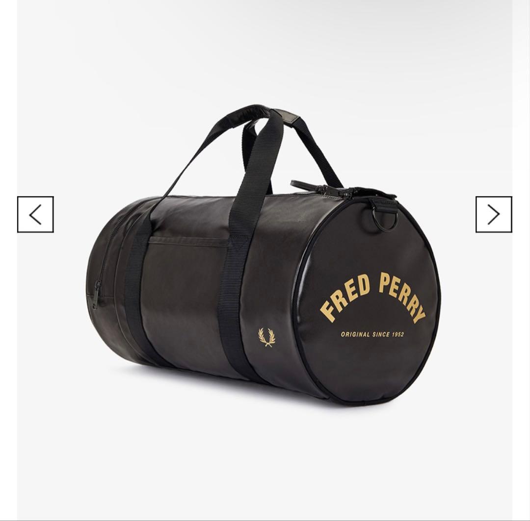 バッグ FRED PERRY Tonal Classic Barrel Bag