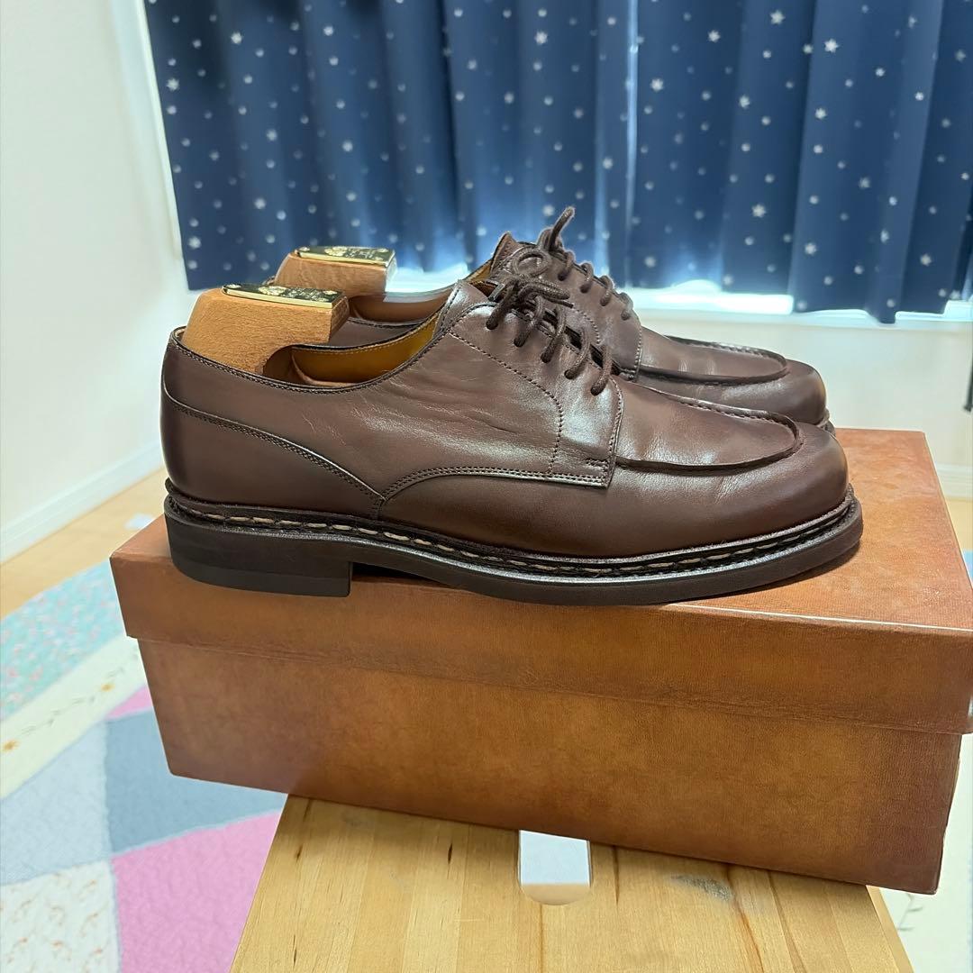 [美品]バーウィックBerwick 4477 ダークブラウン　シューツリー付