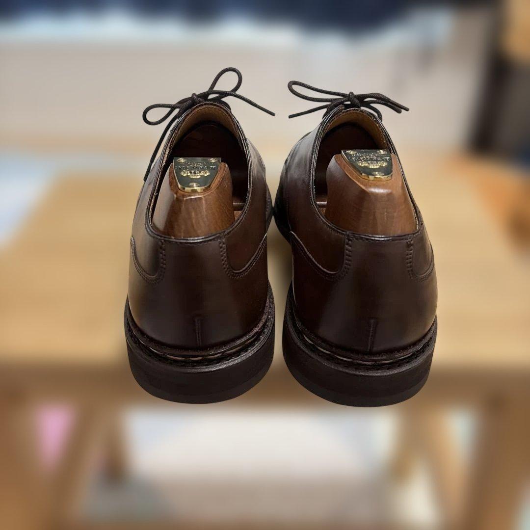 [美品]バーウィックBerwick 4477 ダークブラウン　シューツリー付