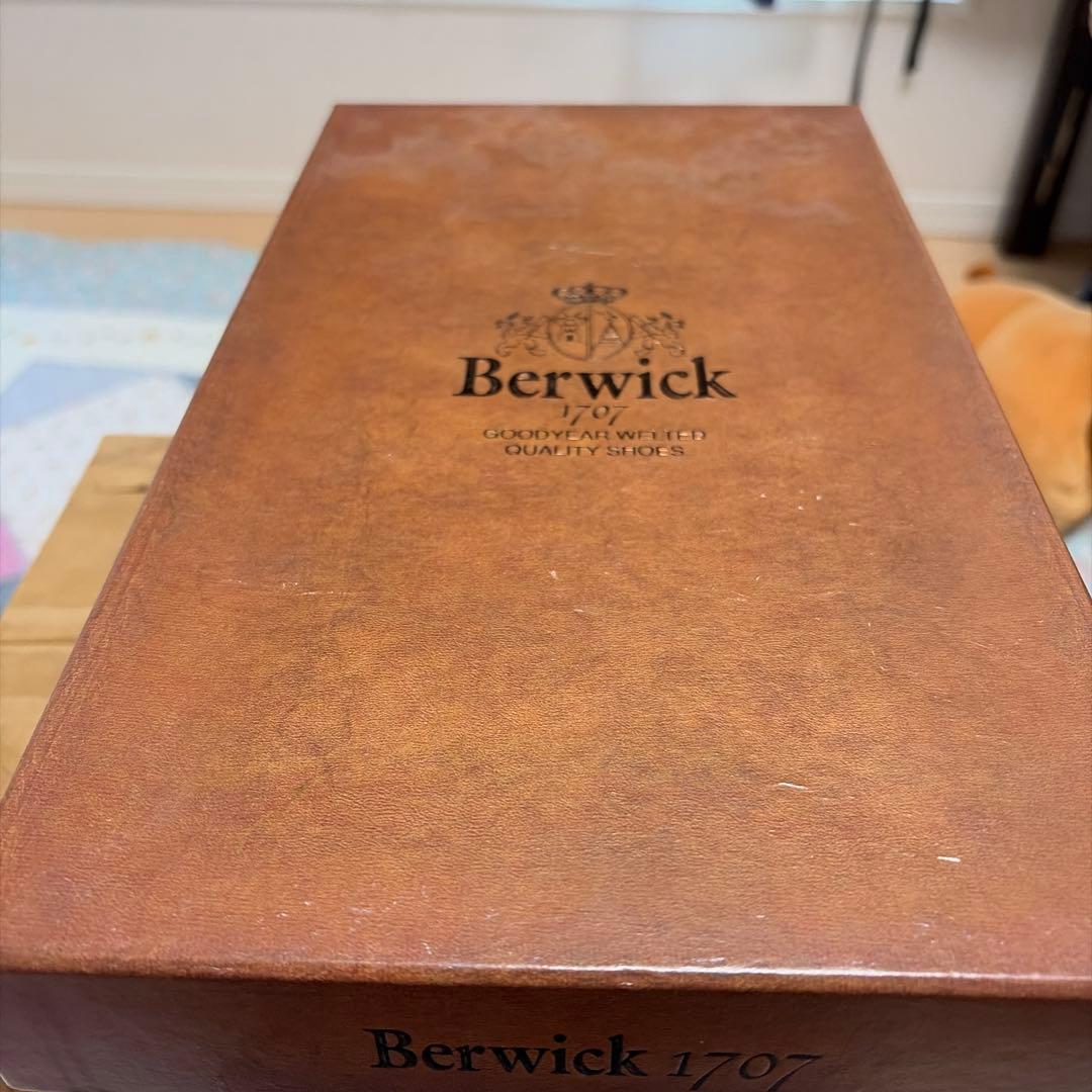 [美品]バーウィックBerwick 4477 ダークブラウン　シューツリー付