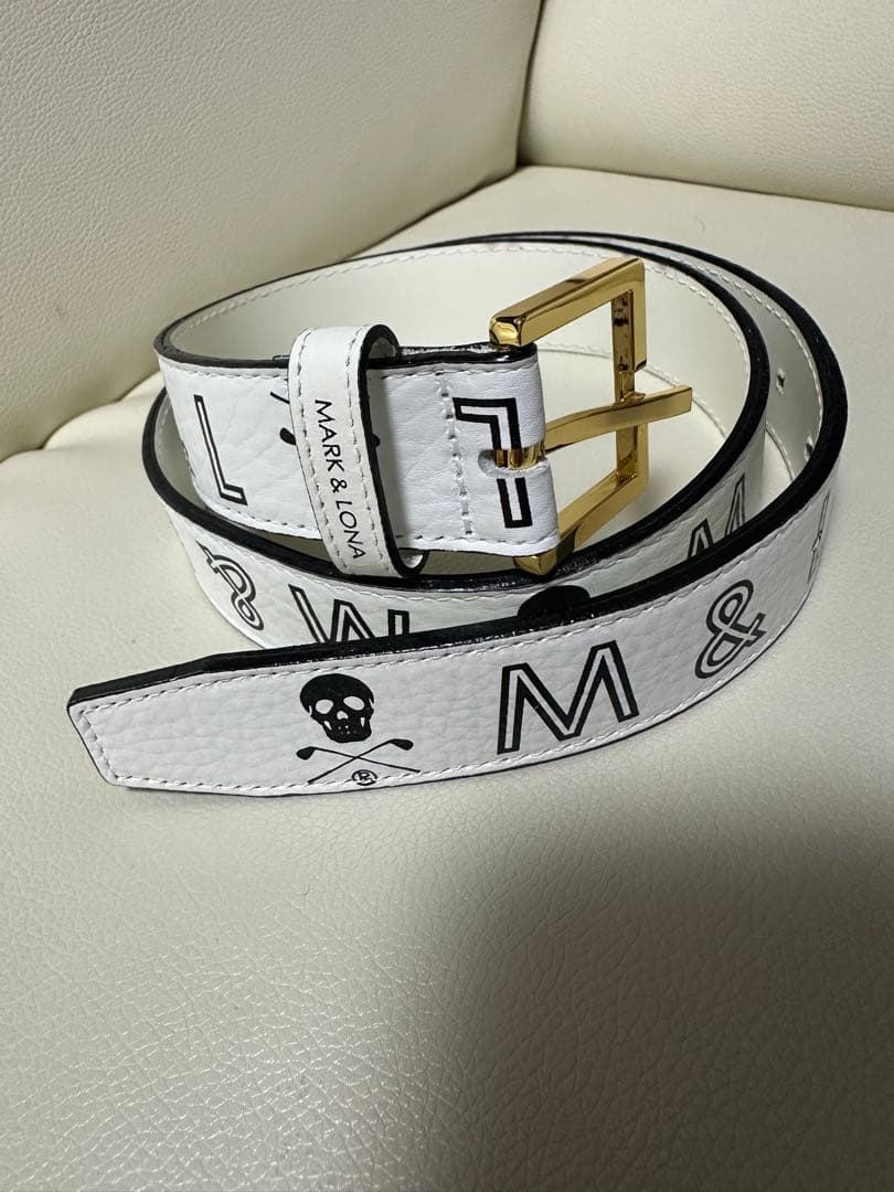 マークアンドロナ　スカル　ベルト