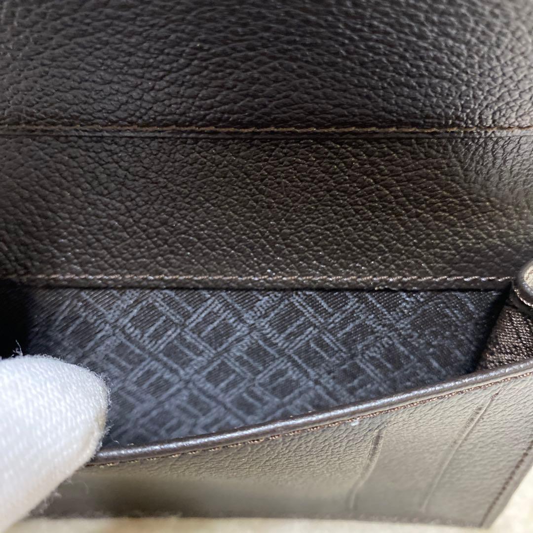 未使用　ダンヒル　dunhill　名刺入れ　カードケース　ブラウン　PVCレザー