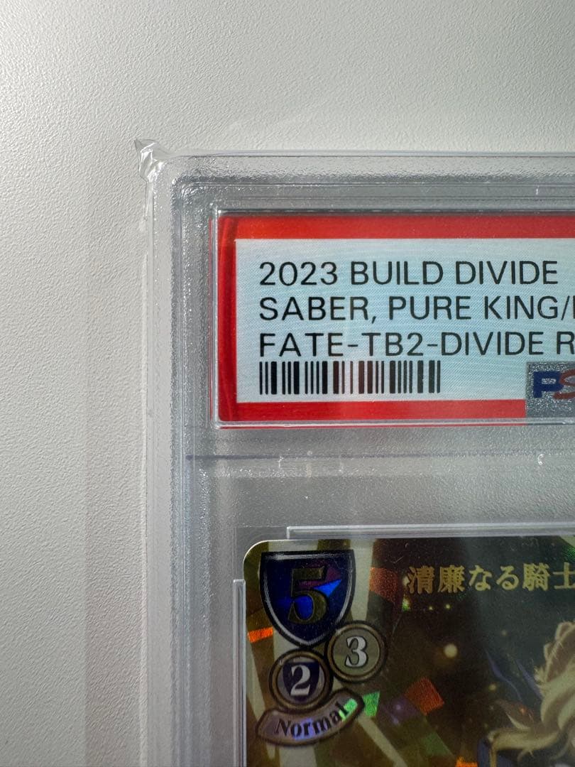 ビルディバイド 清廉なる騎士王 セイバー DR サイン Fate アルトリア 剣