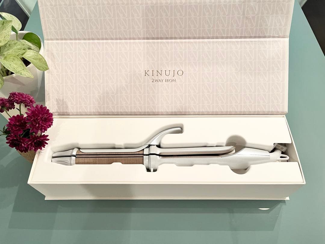 【お値引き】【新品】KINUJO 2WAYアイロン26mm（ストレート&カール）