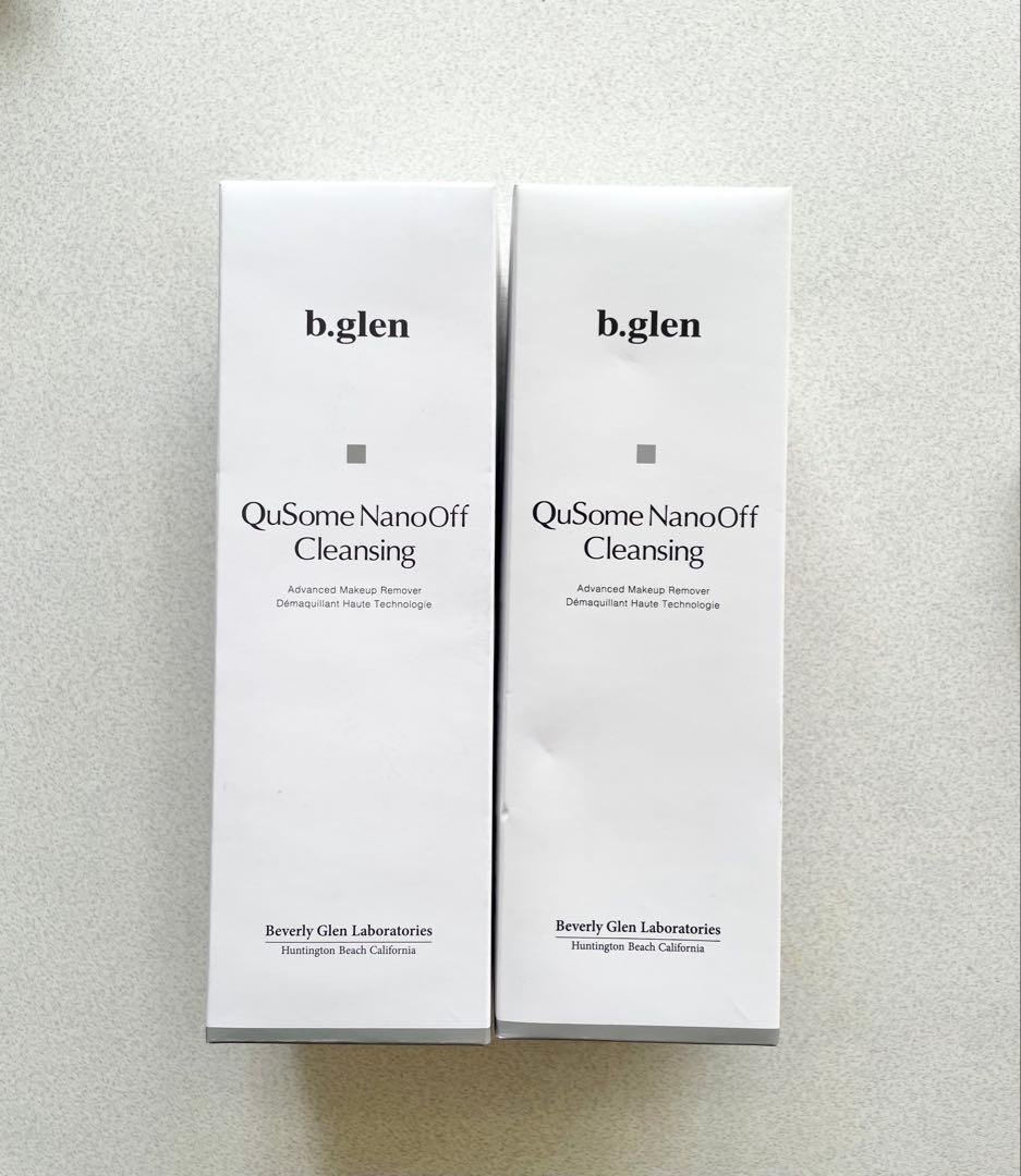 b.glen QuSome NanoOff Cleansing 160g 2本