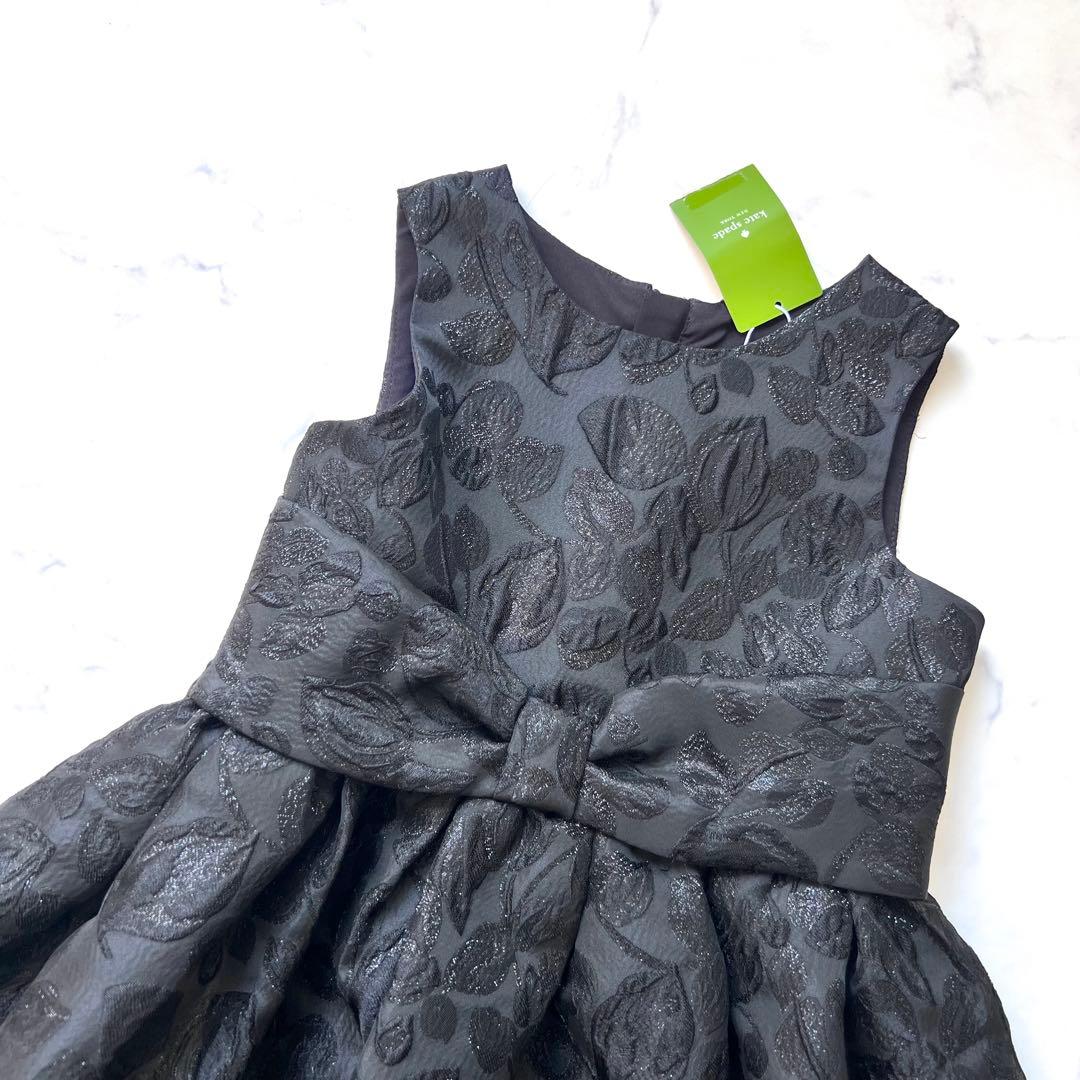 【新品】ケイトスペード　ドレスワンピース　ジャガード　フォーマルドレス　110