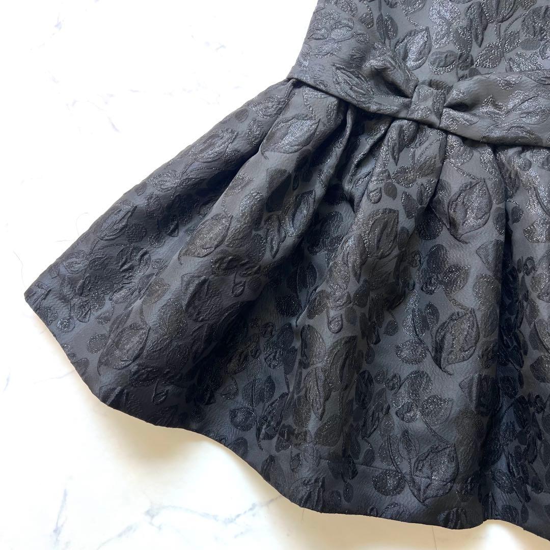 【新品】ケイトスペード　ドレスワンピース　ジャガード　フォーマルドレス　110