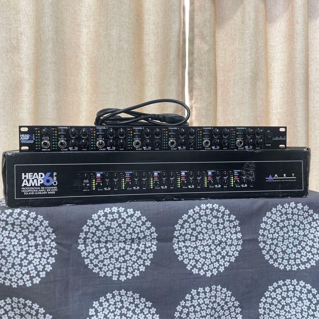 な*所様 ART HeadAmp6 Pro 6ch ヘッドホンアンプ