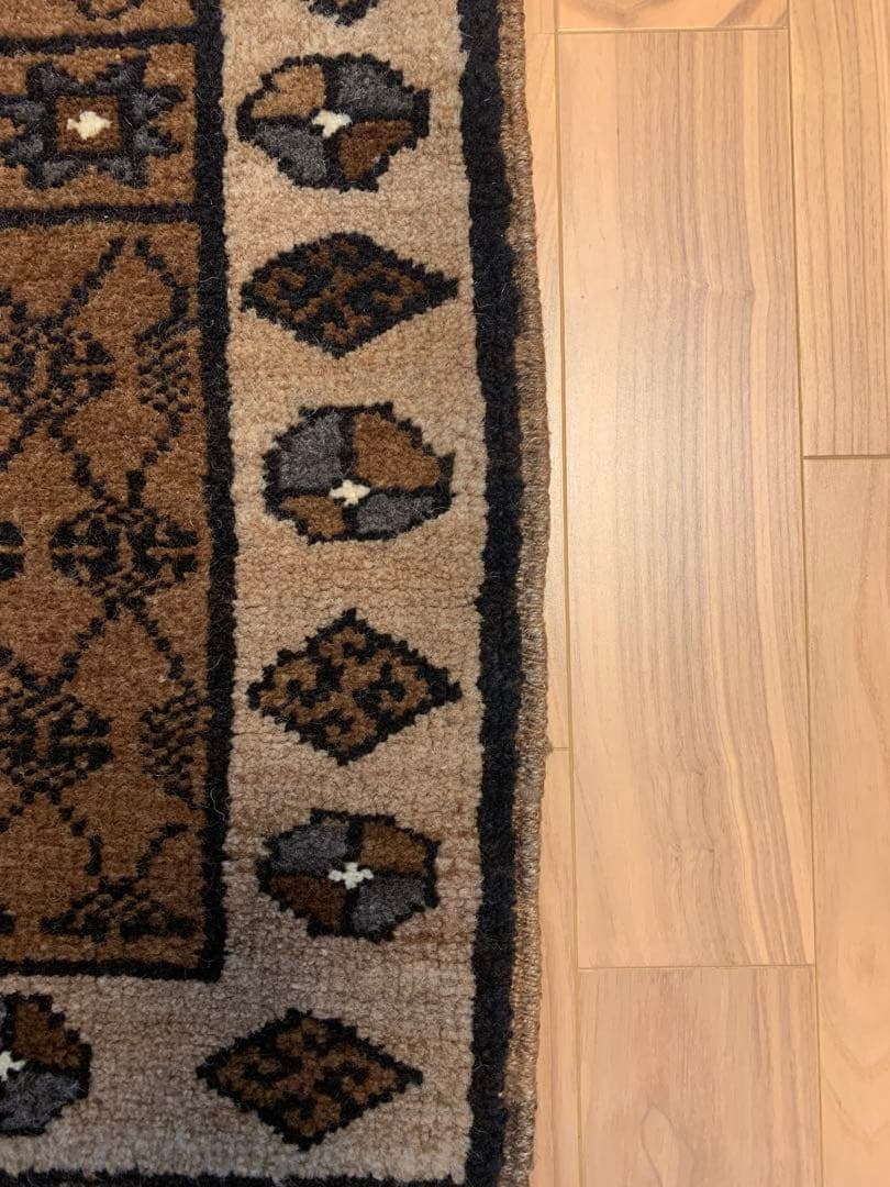 トルコ　ヴィンテージラグ　カルス　ヤストゥック　57×90cm　ギャッベ　トゥル