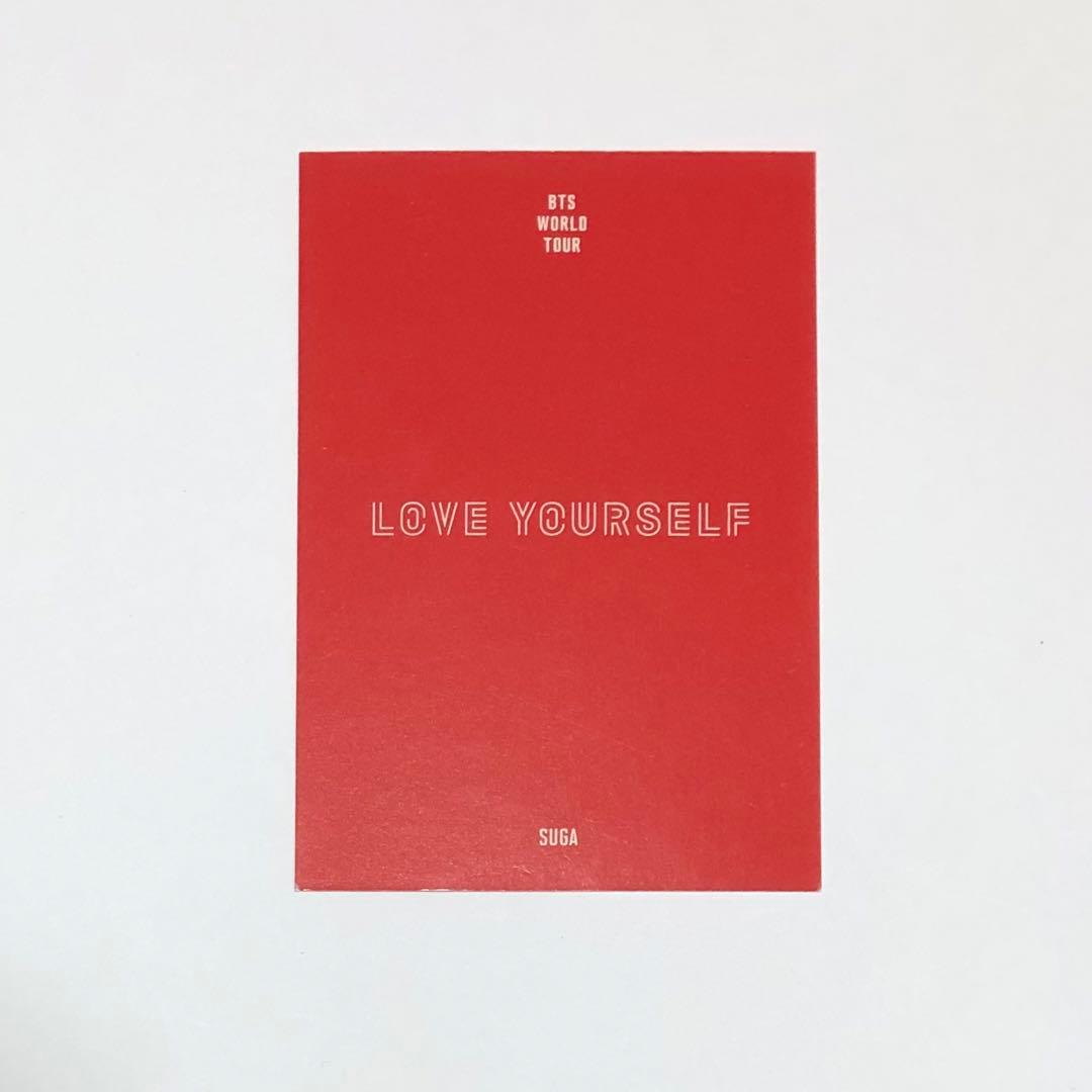 BTS トレカ ユンギ　SUGA