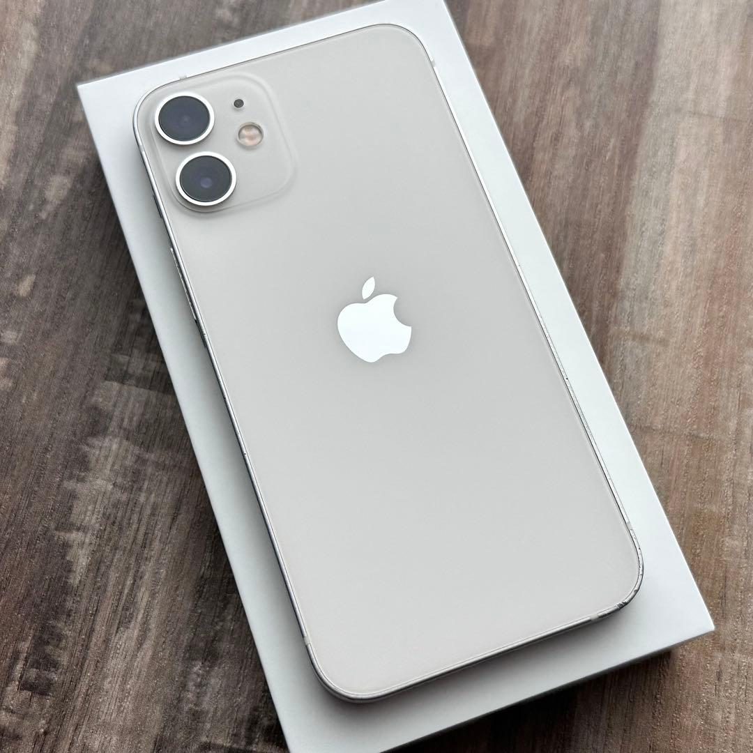 【大容量‼︎】iPhone12mini 本体 White 256GB SIMフリー