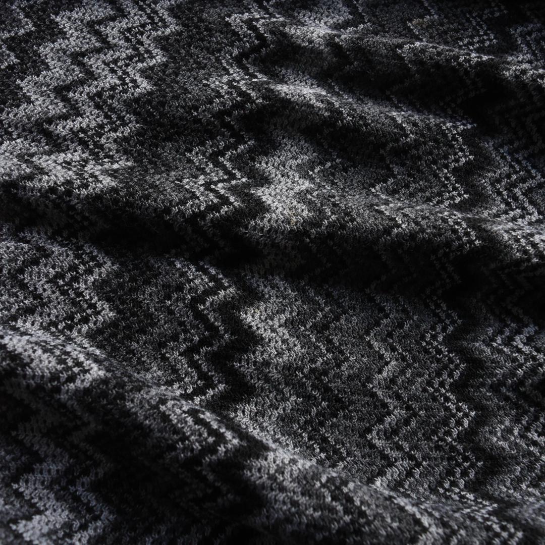 MISSONI ミッソーニ イタリア製 ウールポンチョ ケープ ジグザグ柄