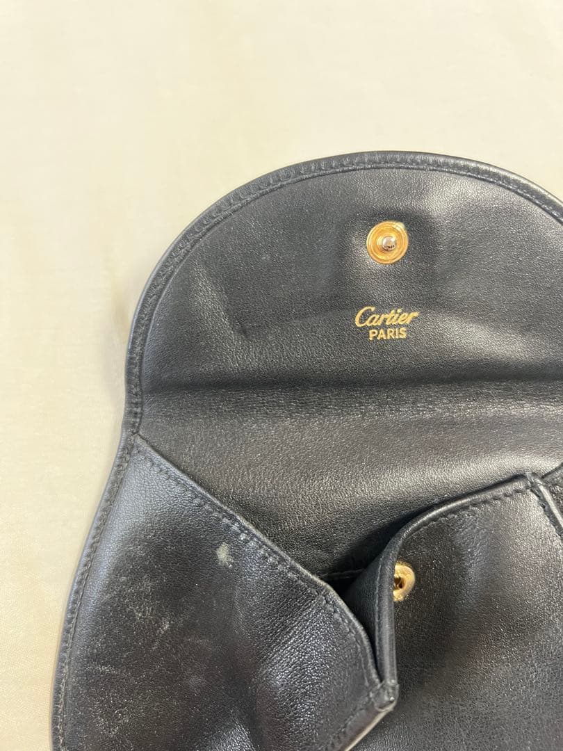 Cartier カルティエ パンテール ケース ブラック レザー 小物入れ