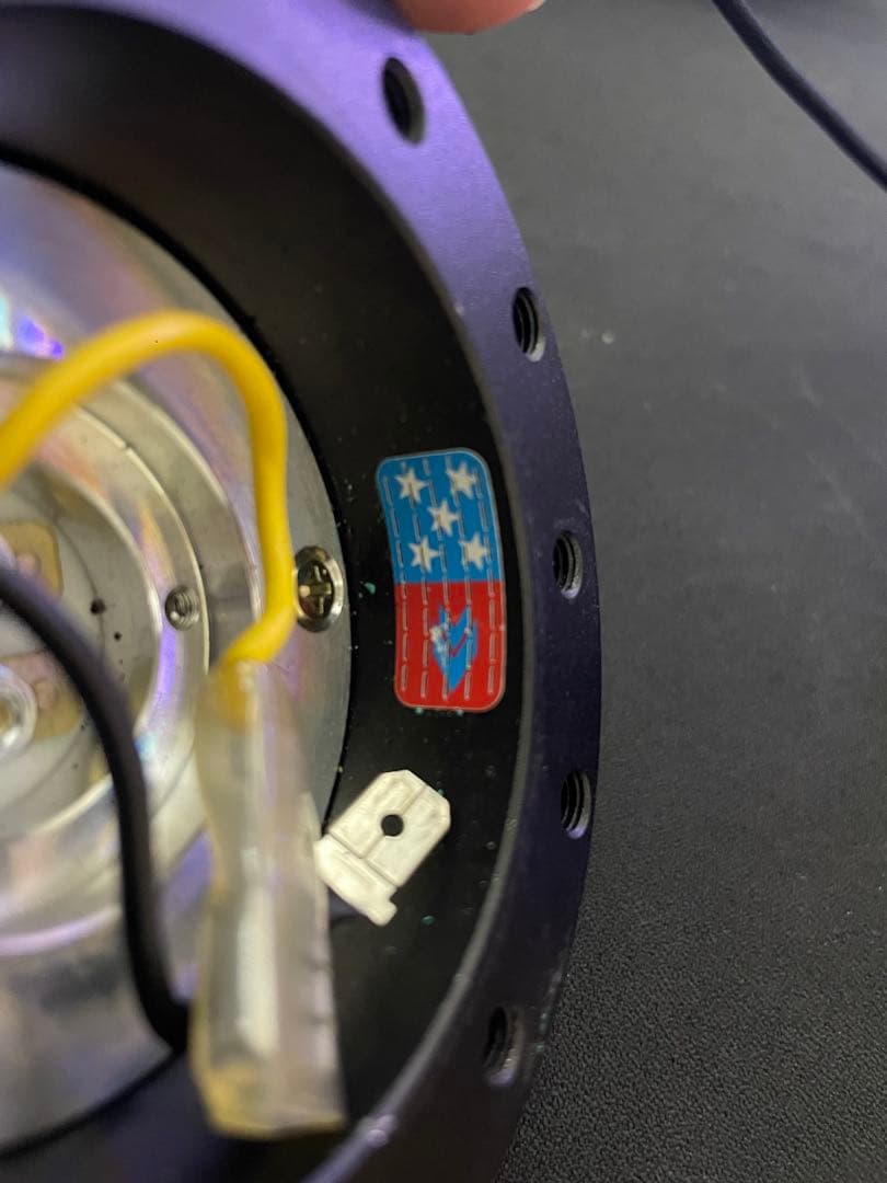 NRG ステアリングクイックリリース gen2.0 ゴールド ブラック