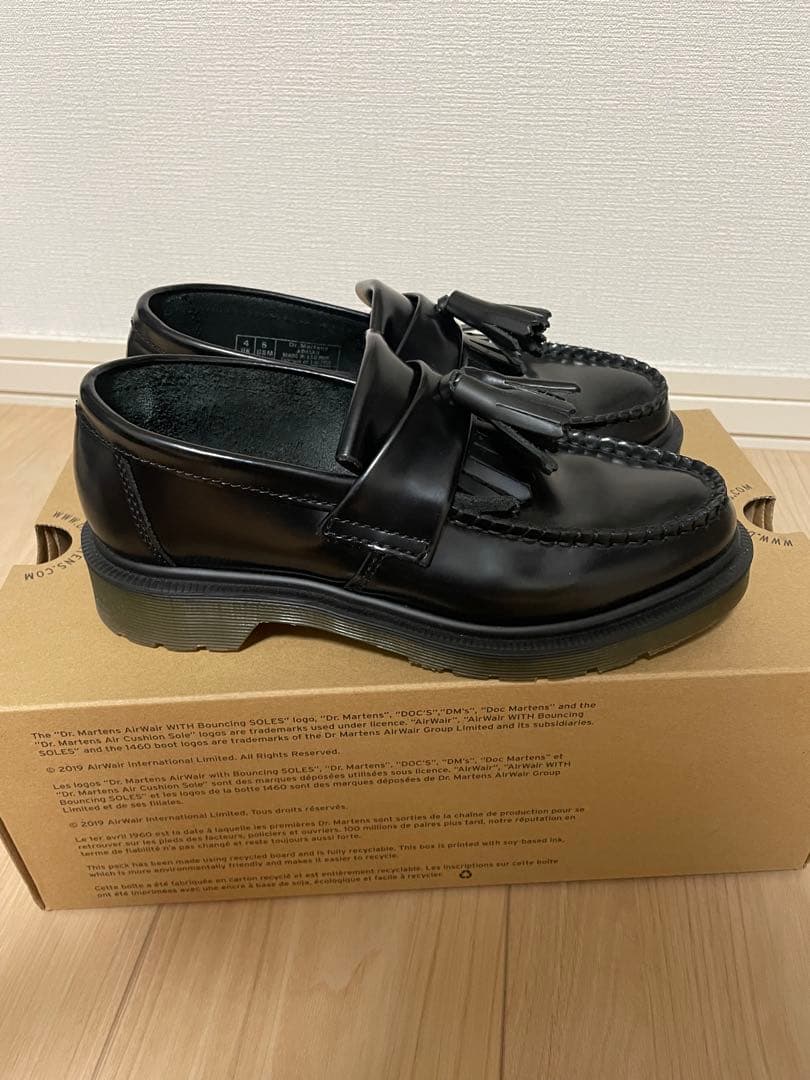 二葉さま専用　【Dr. Martens】Adrian ブラックローファー