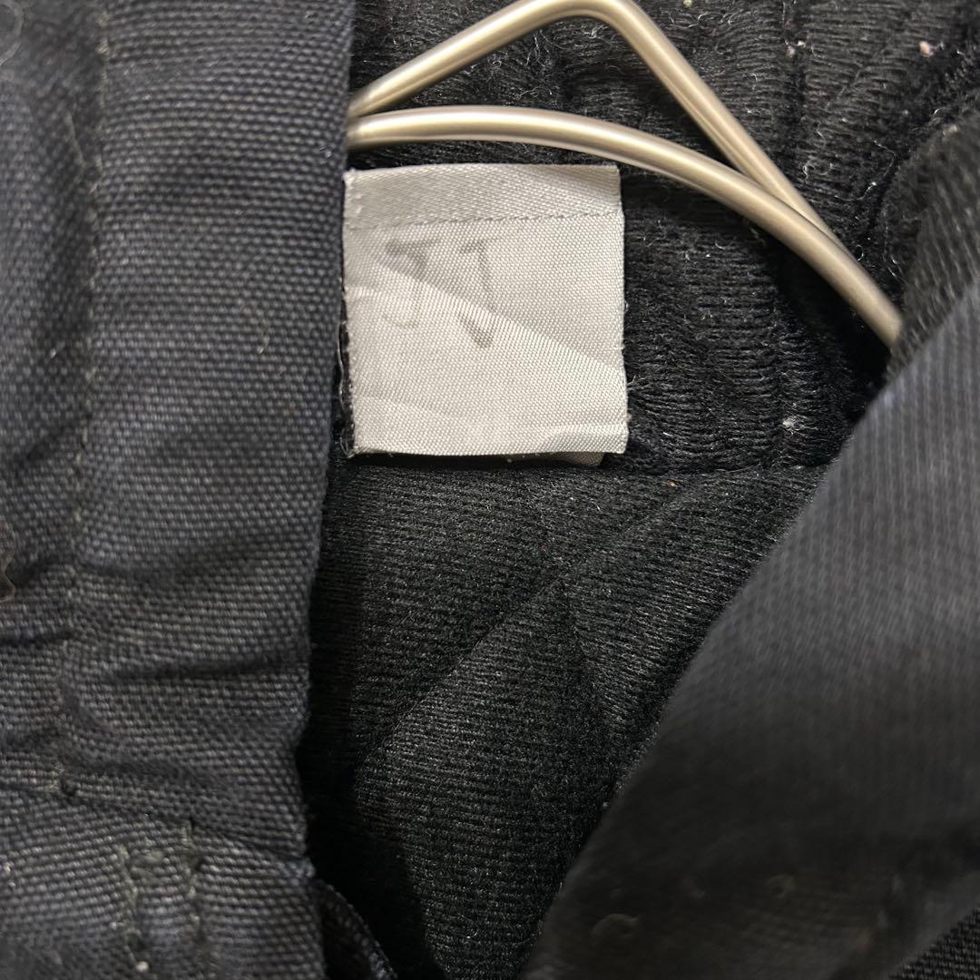 Carhartt アクティブジャケット　ダック生地　企業ロゴ　ブラック