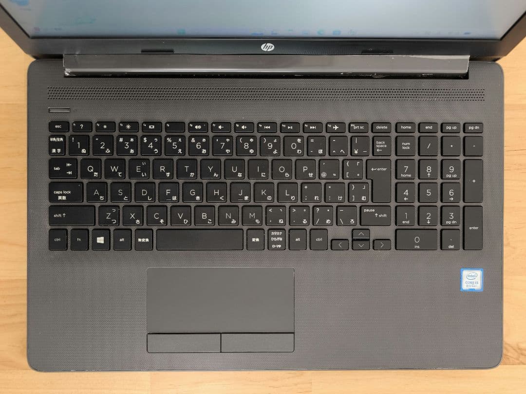 HP 15.6型 ノートパソコン│Corei5第8世代・ Win11│DVD