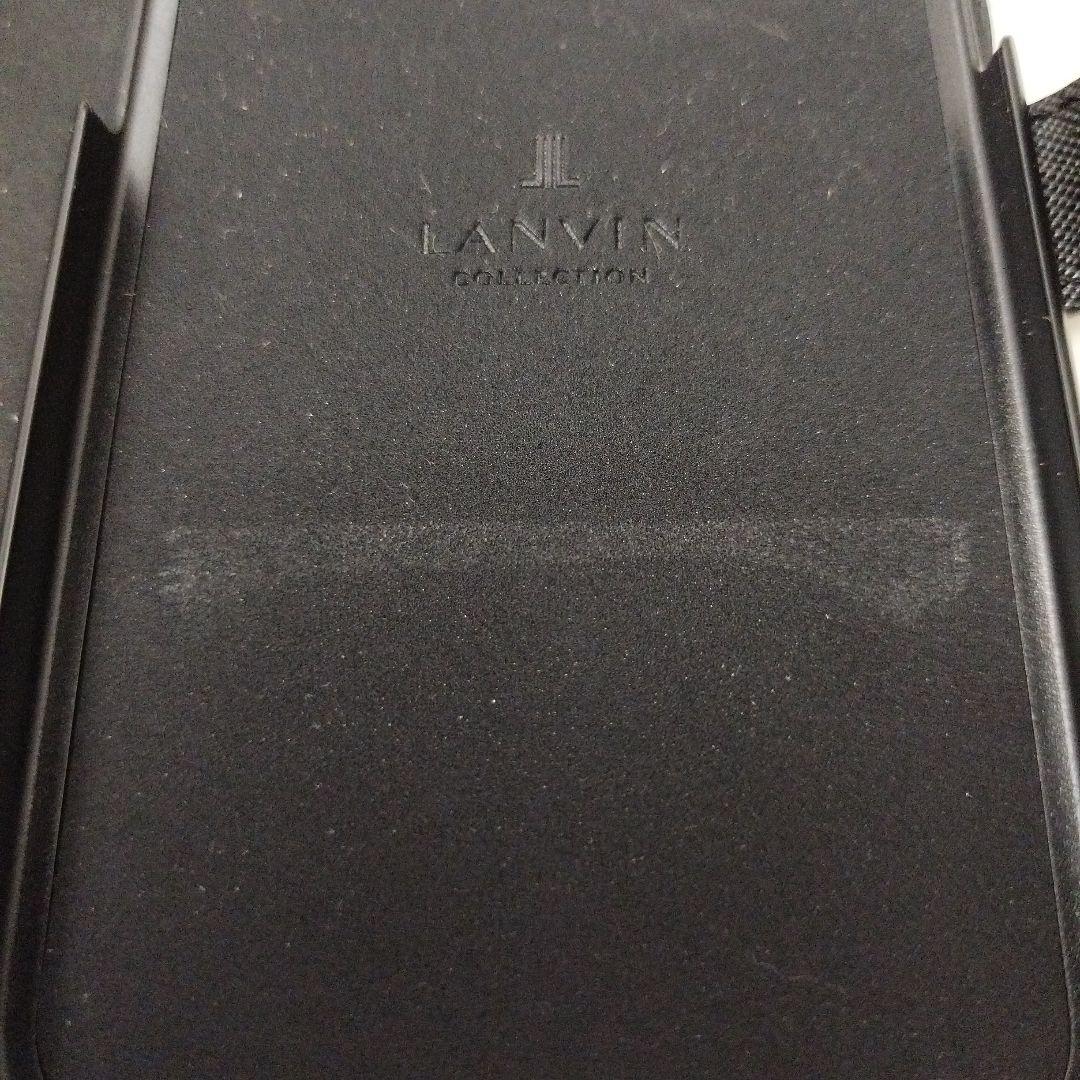 【美品】LANVIN ランバン　iPhone 14 pro　スマホケース
