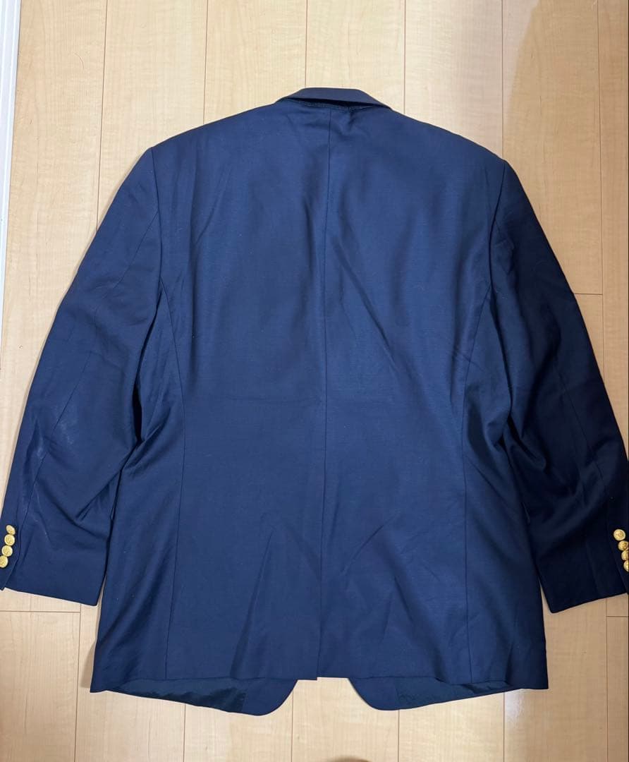 【美品】ラルフローレン 紺ブレ ウール100%