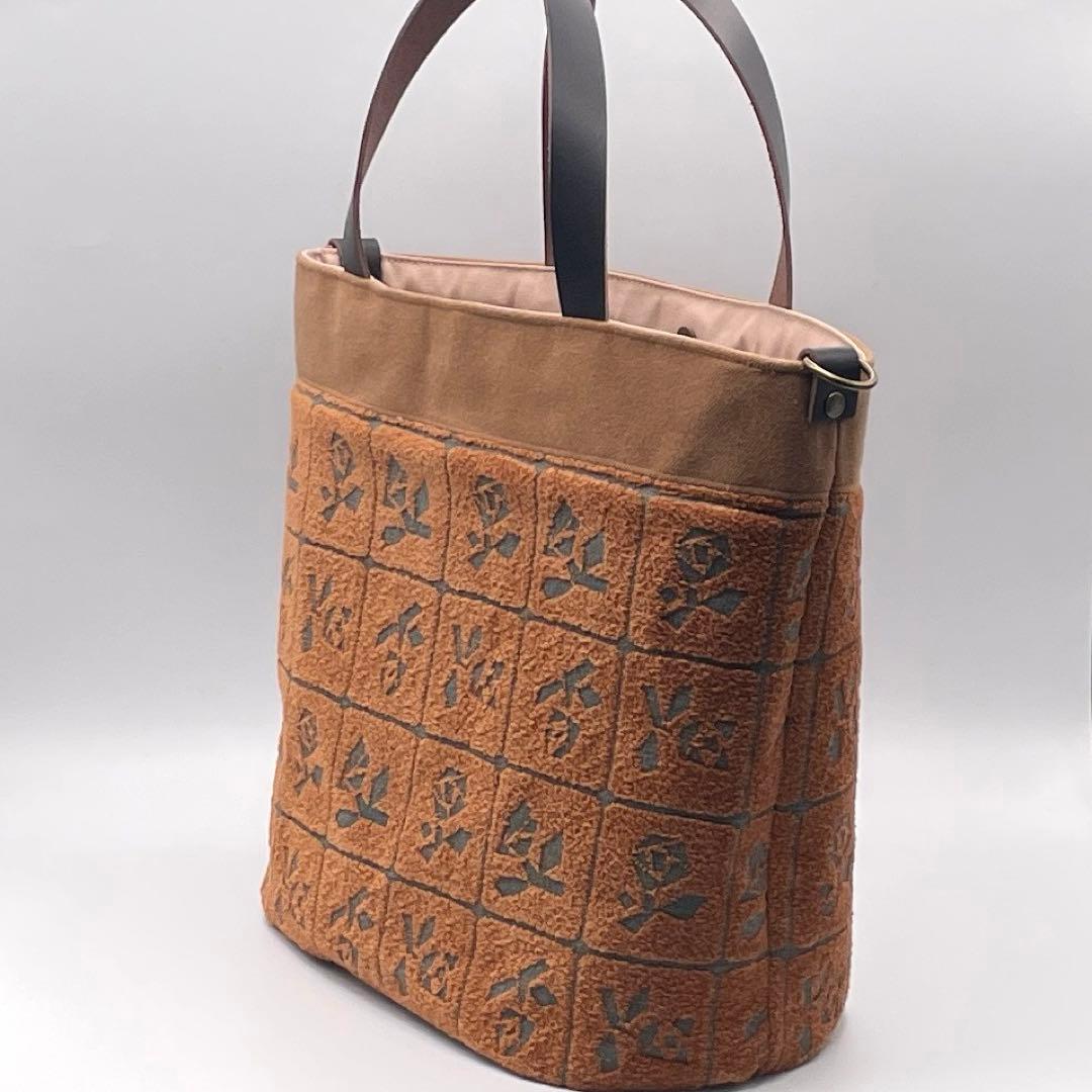 ㉝ミナペルホネン*Luluトートバッグ ハンドメイド
