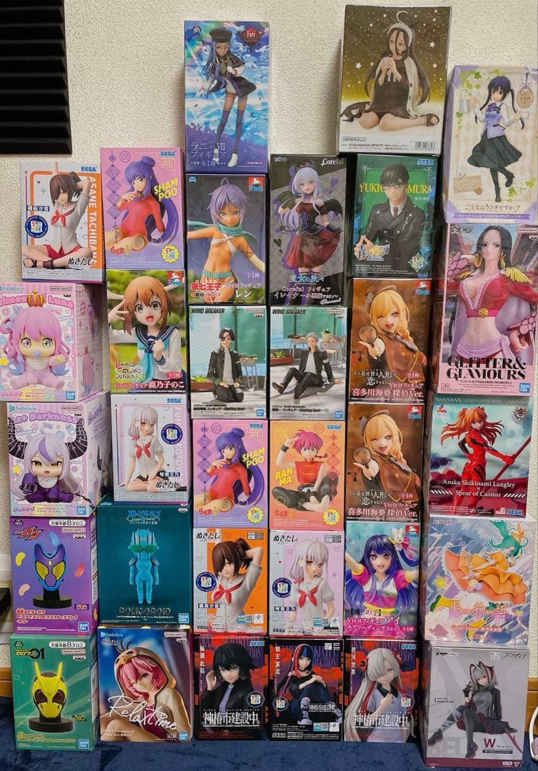 美少女&人気キャラクターフィギュア32体セット