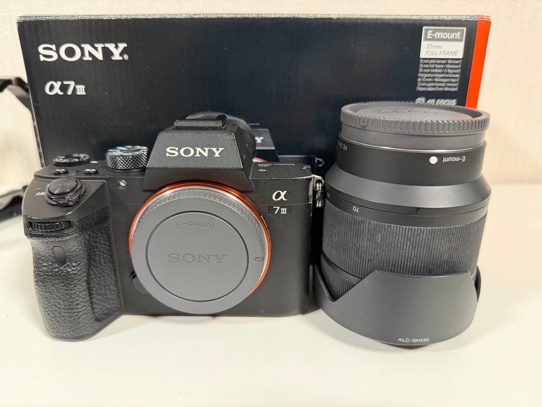 SONY α7Ⅲ ズームレンズ28-70mmレンズセット