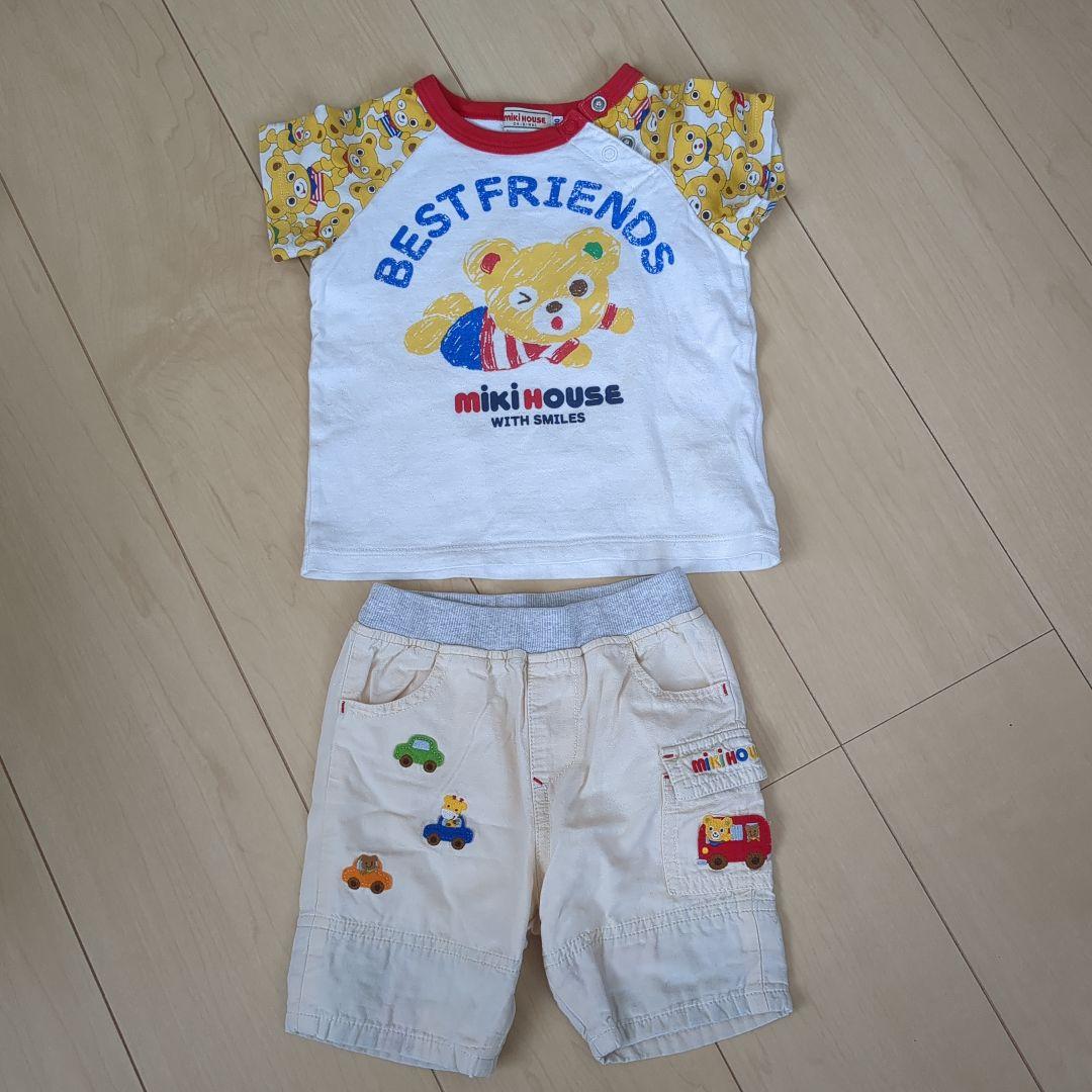 ミキハウス　ホットビスケッツ　ダブルビー　おまとめセット　夏物　80