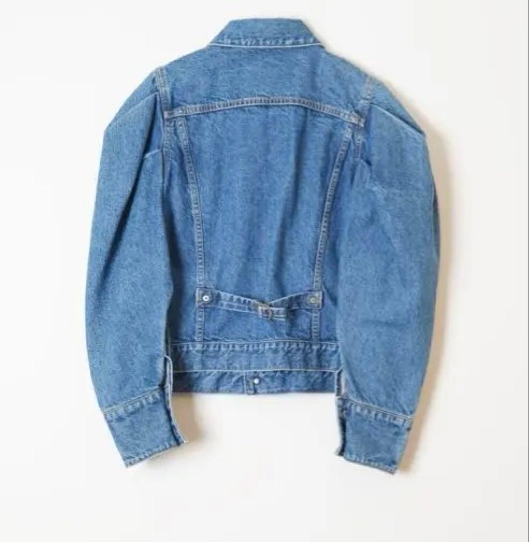 ジャケット・アウター HOLIDAY PUFF SLEEVE DENIM JACKET