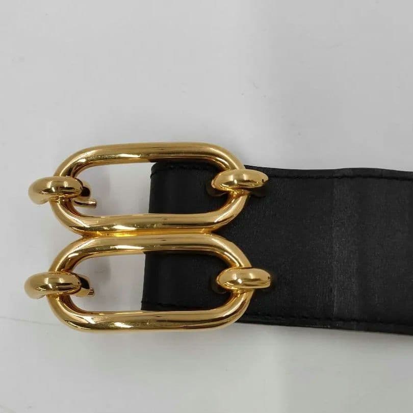 HERMES エルメス ダブルリングベルト 奨サイズ70-80cm 幅4 d37