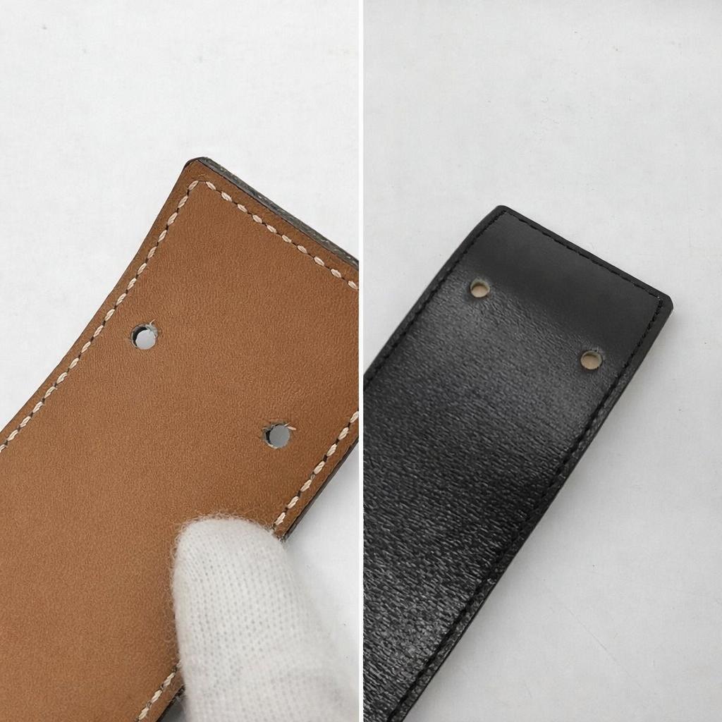HERMES エルメス ダブルリングベルト 奨サイズ70-80cm 幅4 d37
