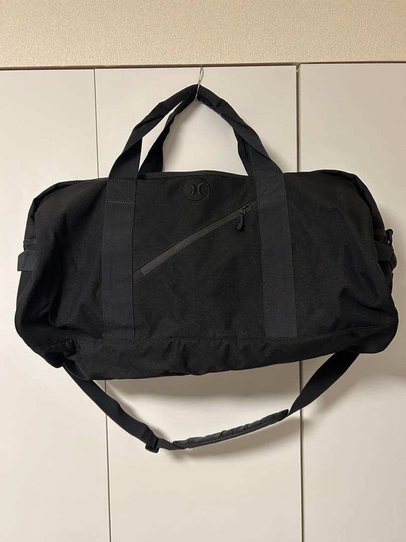 【美品】hurley / ハーレー ボストンバッグ ブラック