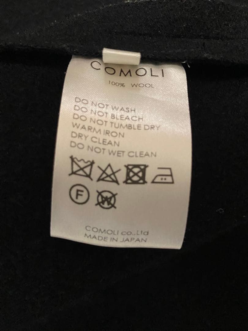 最終値下comoli メルトンフーデッドコート