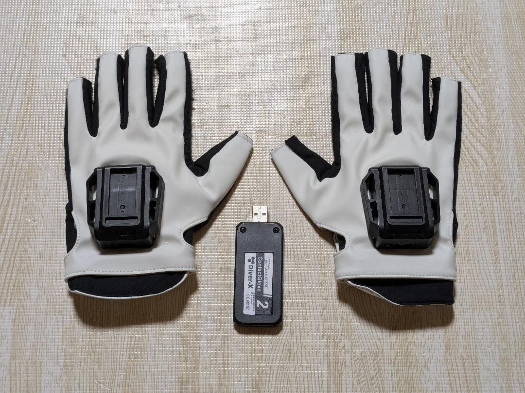 PC用ゲームコントローラー・コンバーター Diver-X ContactGlove2 + Magnetra2