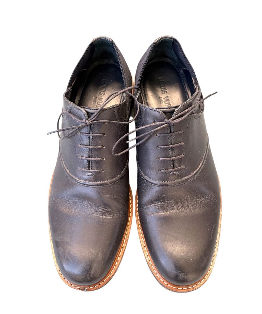 LOUIS VUITTON ネイビードレスシューズ